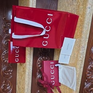 Gucci bag and box
